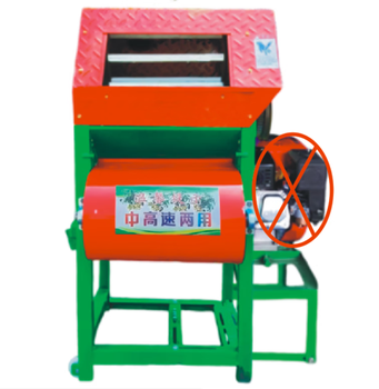Wen yijia peanut picking machine fruit threshing machine peanut picking machine small household peanut picking machine peanut picking machine single machine + gasoline engine frame (thickened upgrade)