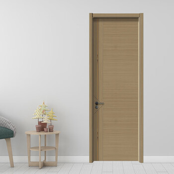 Customized foshan factory direct sales carbon crystal wood door paint-free door solid wood door painted door original wood door high quality modern bedroom door