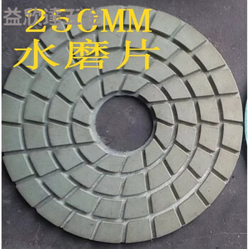 Sailotou 250mm water grinding disc large water grinding disc grinding disc dms250 type terrazzo machine 250mm polishing disc 300 mesh