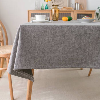 Fantasy style tablecloth rectangular tablecloth living room coffee table tablecloth - gray 20*70cm