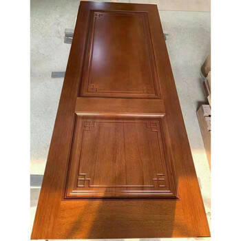 Foshan solid wood door shabili painted door bedroom door flat door new chinese style full solid wood door environmentally friendly painted chinese style walnut