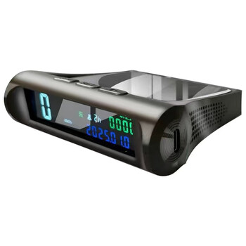 2025 new car solar electronic dog speed measuring beidou wireless safety warning instrument hud head-up display solar electronic dog speed measuring beidou wireless radar 2025 new style