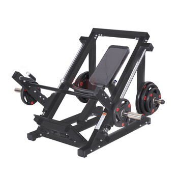 T-type rowing bent over rowing machine t-bar back trainer gym commercial comprehensive strength fitness equipment black rowing machine