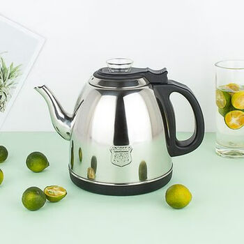 Jinqi tea set fully automatic filling kettle electric tea stove accessories single dedicated tea kettle single pot smart 304 gloss kettle black 0ml 1l or more