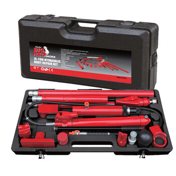 Ni zhier tongrun bigred auto repair separated hydraulic jack 10 tons hydraulic separated jack hydraulic combination function t71002s