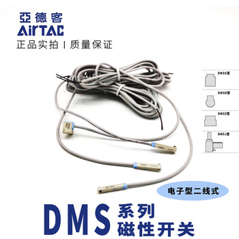 Airtac cylinder sensor cylinder sensor magnetic switch dmsg/dmsh/dmsj/dmse-020 two-wire dmsh-020 conventional type / wire length 2 meters
