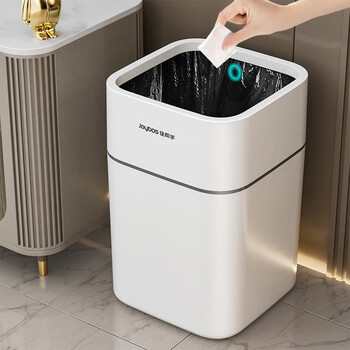 Jia helper living room trash can 13l high-looking large-sized office household kitchen bathroom toilet internet celebrity bucket without lid