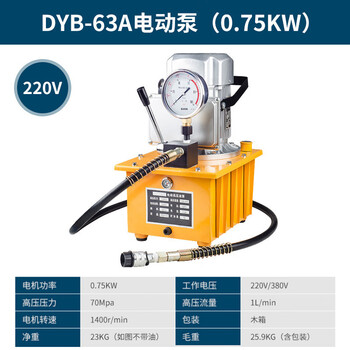 Bosch iron king kong hydraulic jack 3t split short stroke 200t multi-angle portable car maintenance tool 0.75kw electric pump dyb-63a