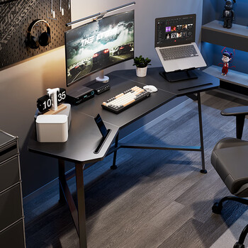 Saitu computer desk desktop e-sports game table home simple desk creative e63 dark night wings computer desk