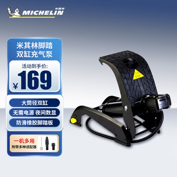 Michelin (michelin) air pump car motorcycle tram bicycle ball wireless double cylinder air pump 12209