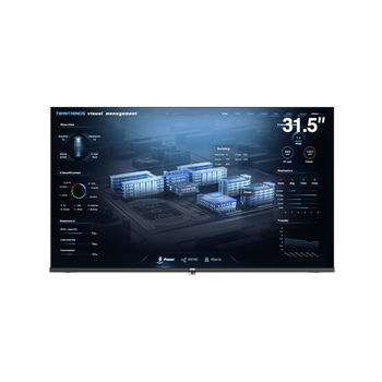 95% new aoc monitor 31.5-inch monitoring display, no ads, no network, direct boot, commercial office industrial-grade security monitor 32j2-q, second-hand