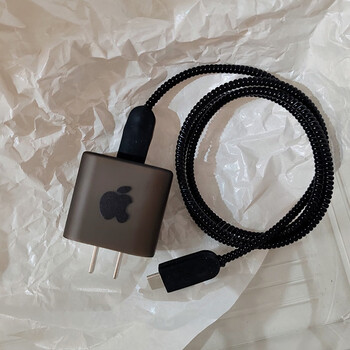 Umipa simple apple 14 charger protective case 15promax suitable for iphone 13 fast charging head 12 shell 11 soft ipad suitable for apple standard 20w this is the protective case head protection + both ends protection + line protection cu frosted gray case