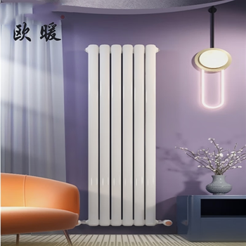 European warm radiator steel 60 round radiator large water channel wall-mounted heating supports customized colors 600mm*1 column