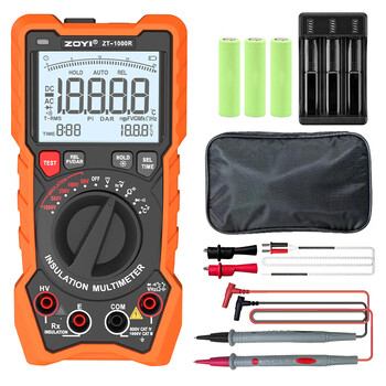 Zhongyi electrical test zhongyi two-in-one high-precision digital megohm multimeter insulation resistance tester 1000v electrician rocker meter zt-1000r