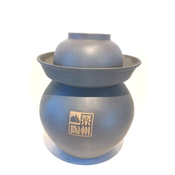 Rongzhou pottery unglazed sichuan pickle jar thickened household old-fashioned rongxian earthenware pickle jar pickle jar ceramic new 10 catties unglazed pickle jar 1 piece 10l