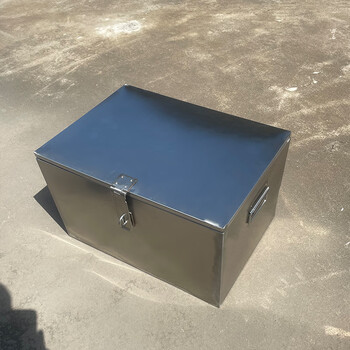 He jiagong thickened 304 stainless steel tool box with lid rectangular box car trunk storage storage box customization galvanized material customization link