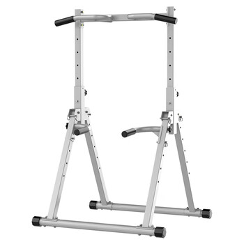 Horizontal bar home indoor pull-up rack trainer floor-standing hanging bar multi-functional single and double lever fitness equipment standard model foldable/triangular support