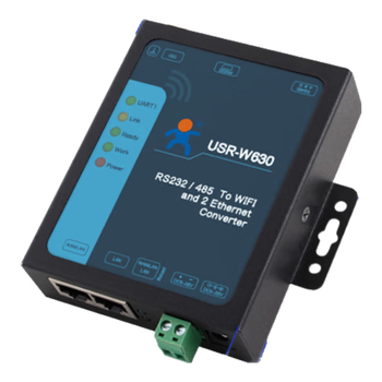 Renmin internet of things dual network port wi-fi serial port server multi-interface modbus gateway two-way data transmission usr-w630