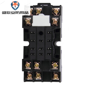 Xinling brand small intermediate relay hhc68bl-3z hh53p-l my3 dc24/12v with light plus pyf-11a korean base (set) dc24v
