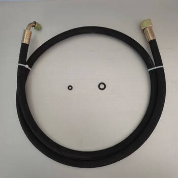 Ni zhier fog cannon special high-pressure pipe thickening and steel wire high-pressure resistant pipe 30405060 spray water pipe support 30 fog cannon high-pressure pipe thickening (1.9 meters one end