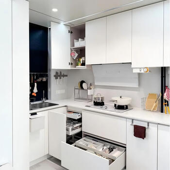 Piano kitchen cabinets, stove and cupboards, integrated kitchen cabinets, custom quartz stone countertops, decoration furniture, custom deposit (consult customer service to make an appointment for design)