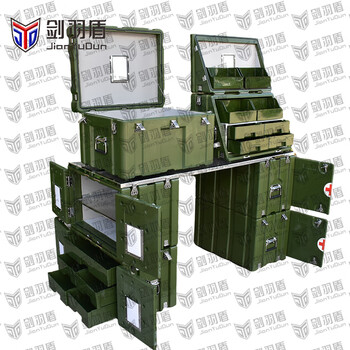 Jianyu dunhai j medical box set green xtc medical box set hygiene box set life-saving equipment box rotational molding box