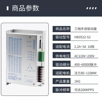 Yue changsheng 86/110/130 three-phase stepper motor set 6/12/20/24/60nm high torque current can 3522 independent driver 5a
