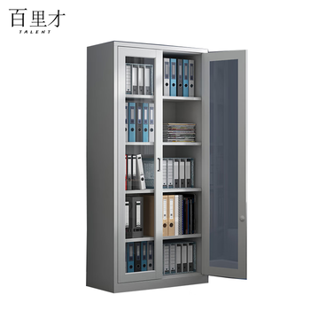 Bailitai file cabinet glass-opening file cabinet 1850*900*400 pieces 1850*900*400