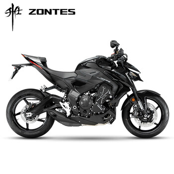 Zontes2025 new 703r 699cc three-cylinder water-cooled motorcycle (shipped within 45 days after payment) black gray