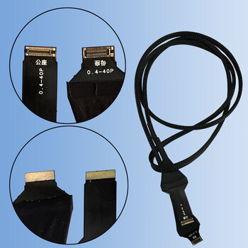 Infinite dawn front and rear camera extension cable soft round cable suitable for huawei mate/nova/p40/honor 8 series huawei mate30 pro 5g front 80 cm