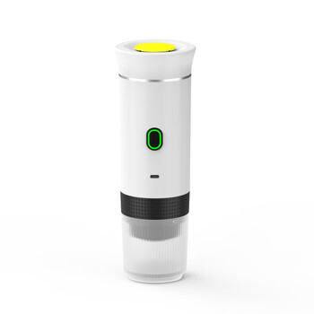 Sanqihu portable capsule coffee machine american-italian concentrated electric small wireless heating pump pressed coffee storage bag version white