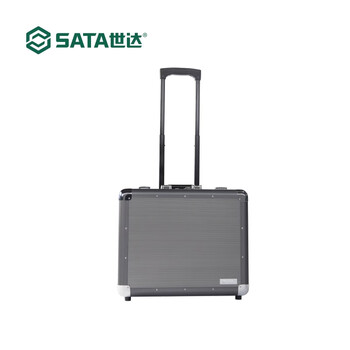 Sata multifunctional aluminum alloy tool box/trolley box repair and installation tool box 03601 03621 optional aluminum alloy trolley box 24 03621