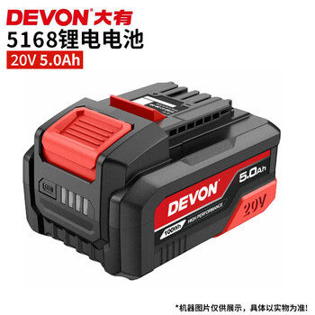 Dayou 20v original lithium battery large capacity 4.0/5.0a dayou 20v full range of models 20v lithium battery original battery 5.0a