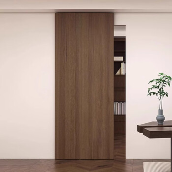 Ghost door bedroom door toilet bathroom second bedroom sliding door suspended invisible door hotel cloakroom trackless sliding door style 1/deposit