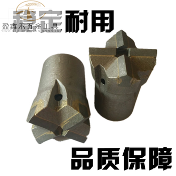 Fhjqb cross rock drill drill bits 28 to 80 various models alloy drill hardware cutting tools pneumatic wind drill impact drill bit 100mm