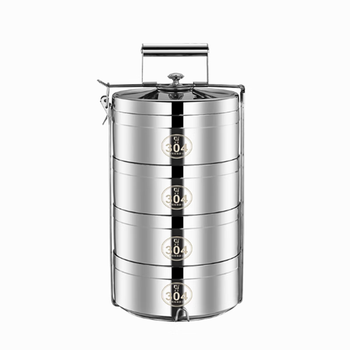 Shunjiayi stainless steel box 140 hollow (can be kept warm for 2h) four-layer customization, minimum batch of 50 units