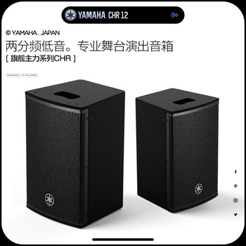 Yamaha (yamaha) chr10/12 original imported professional stage audio passive karaoke speaker chr12