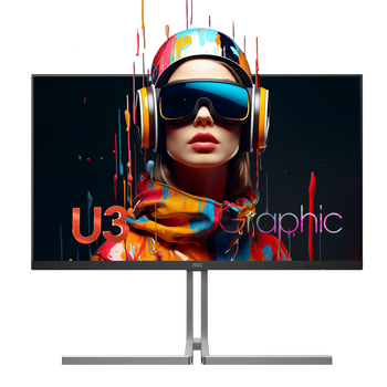 95% new aoc 27-inch 5k 70hz ips hdr600 type-c96w 218ppi kalman chip-level color correction hardware low blue light office computer monitor k27u3d