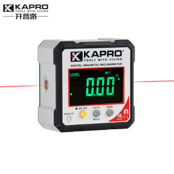 Laser angle ruler measurement 360-degree laser inclinometer high-precision electronic angle meter strong magnetic digital display 393l digital display inclinometer four-sided magnetic tape