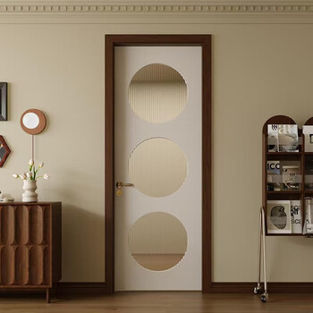 Hangzhou customized indoor solid wood composite paint door new chinese style ancient style bedroom door wooden door interior door no paint door measurement deposit