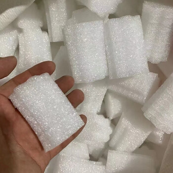 Pearl cotton filling particles epe small pieces cylindrical shock-proof and anti-fall cushioning foam express one box free shipping pearl cotton filling specifications unified cylinder 400 grams