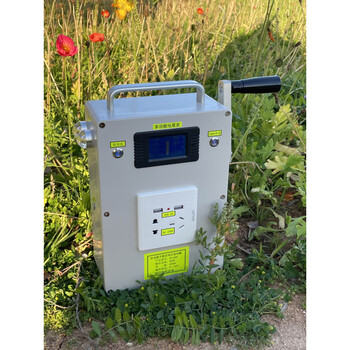 Shantou lincun multifunctional hand generator portable power supply high power generator 220v 500w output standard version-s62