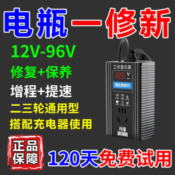 2025 new electric vehicle battery repairer lead-acid lithium battery universal intelligent pulse repair automatic power off upgraded battery repairer