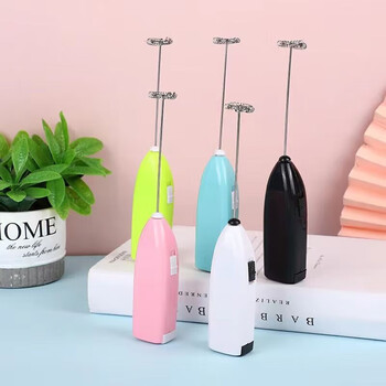 Electric egg beater, household milk frother, handheld wireless mini small automatic mixing stick, cream whipping artifact, electric egg beater, random color, beats eggs ten times faster