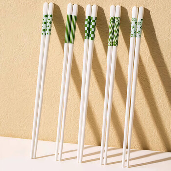 Home katei story japanese ceramic chopsticks household mildew-proof and moisture-proof chopsticks high-end anti-bacteria one person one chopstick high temperature resistant tableware male chopsticks set