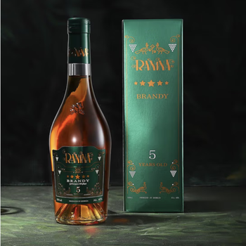 La niña dwarf brandy, five-year oak barrel, 500ml, gift box, good ration, original bottle of imported wine
