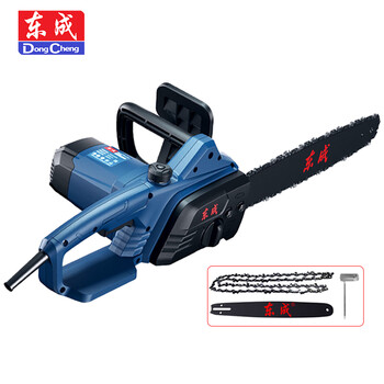 Dongcheng electric chain saw 220v household electric chain saw logging saw high-power firewood saw dongcheng plug-in handheld outdoor chain saw m1l-ff05-405 official standard configuration