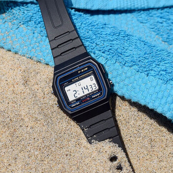 Xiaomi buyi 2025 new fashion simple retro small square trendy sports versatile electronic watch student watch affordable versatile student party must buy black simple retro