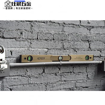 Qinkai high-precision level folding anti-fall blister retractable small portable measuring ruler construction decoration with scale shrink 460-expand 600mm new upgraded electroplating anti-rust coating-with scale