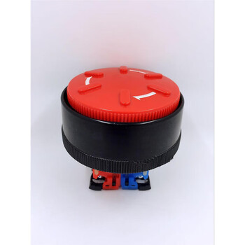 Ar30v1e-11r outer diameter 72mm punch big head mushroom emergency stop button switch opening 30mm - normally closed